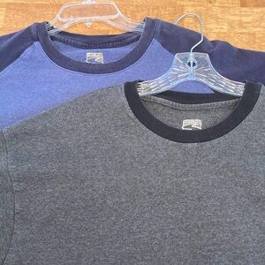 Set of Simply For Sports Blue and Gray Tees